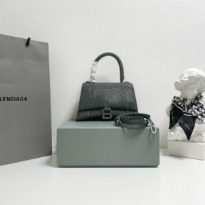 Balenciaga Diamond Hourglass Bag - Gray 28510