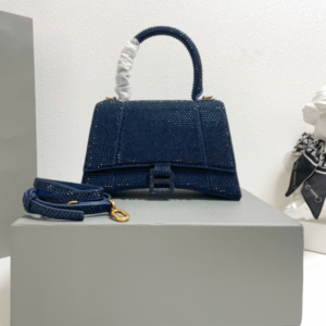 Balenciaga Diamond Hourglass Bag - Dark Blue 21260