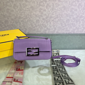 Fendi Baguette Smartphone Bag - Light Purple 96321