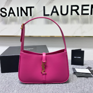 YSL's New Patent Leather Armpit Bag - Pink 34285