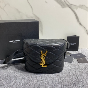 YSL June Box Bag - Black (Golden) 49764