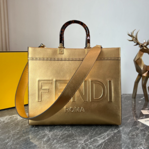 Fendi Sunshine Small Tote Bag - Gold 26801