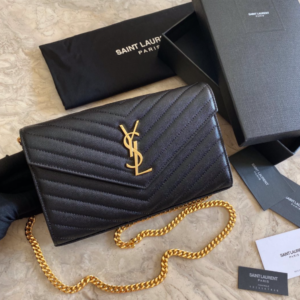 YSL Yves Saint Laurent Clutch Bag - Black 16246