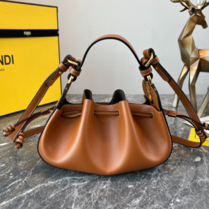 Fendi Pomodorino Mini Handbag - Brown 98111