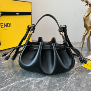 Fendi Pomodorino Mini Handbag - Black 50195