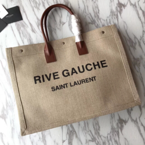 YSL Rive Gauche Beach Bag - Brown 18282