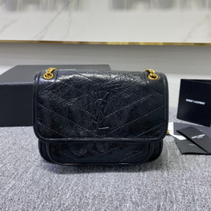 YSL Saint Laurent's Niki's Small Handbag - Black 70116