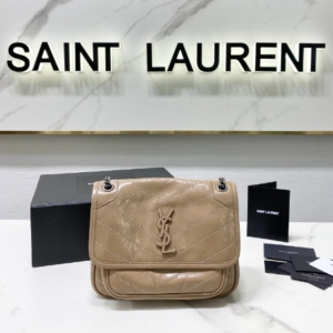 YSL Saint Laurent's Niki's Small Handbag - Apricot 48462