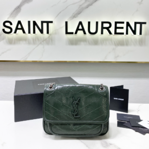 YSL Saint Laurent's Niki's Small Handbag - Emerald 56620