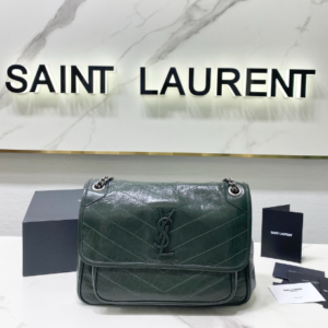 YSL Saint Laurent's Niki's Medium Handbag - Emerald 79288