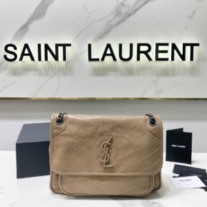 YSL Saint Laurent's Niki's Medium Handbag - Apricot 31090