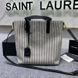 YSL Non-Capacity Stripes Tote Bag 27804