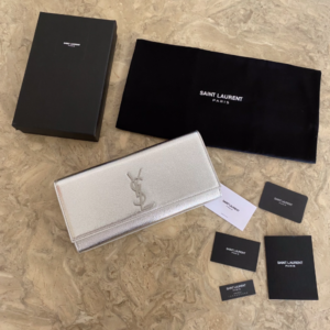 YSL Postiche Handbag - White 88171