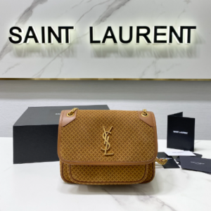 YSL Nikin Suede Small Handbag 50532