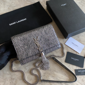 YSL Saint Laurent Snake Pattern Tassel Chain Bag 81373