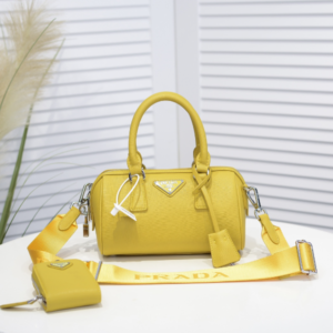 Prada Three-In-One Pillow Bag - Yellow 95025