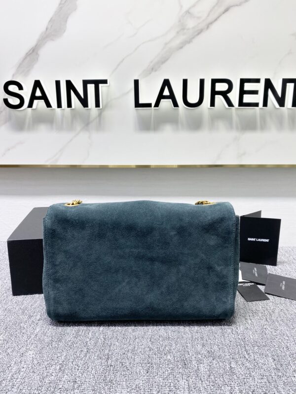 YSL Yves Saint Laurent Chain Handbag - Sea Green 21580 - Image 5