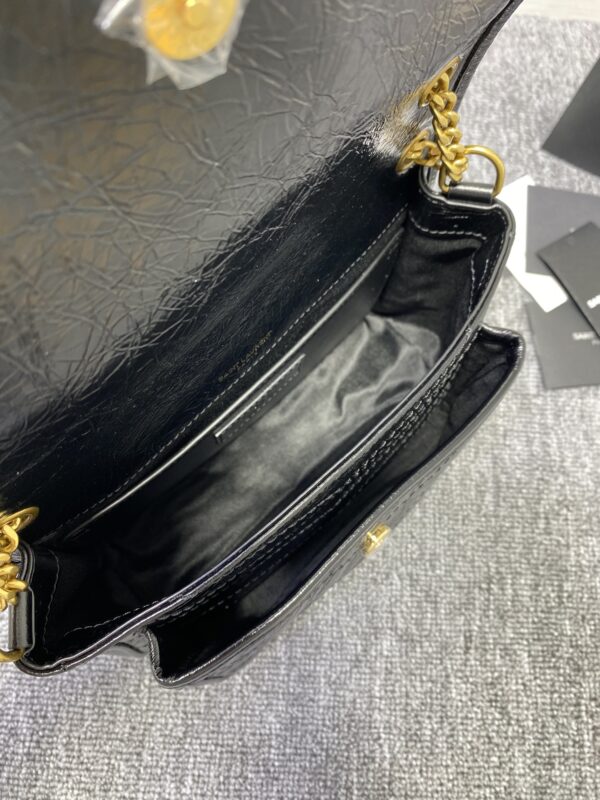 YSL Saint Laurent's Niki's Medium Handbag - Black 73989 - Image 5