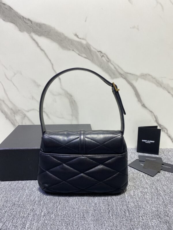 YSL Underarm Bag - Black 44365 - Image 5