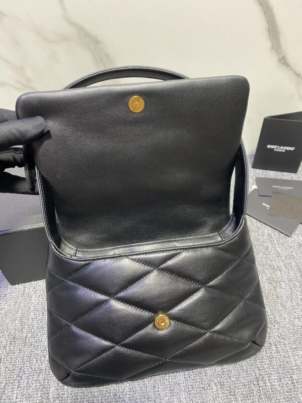 YSL Underarm Bag - Black 44365 - Image 3