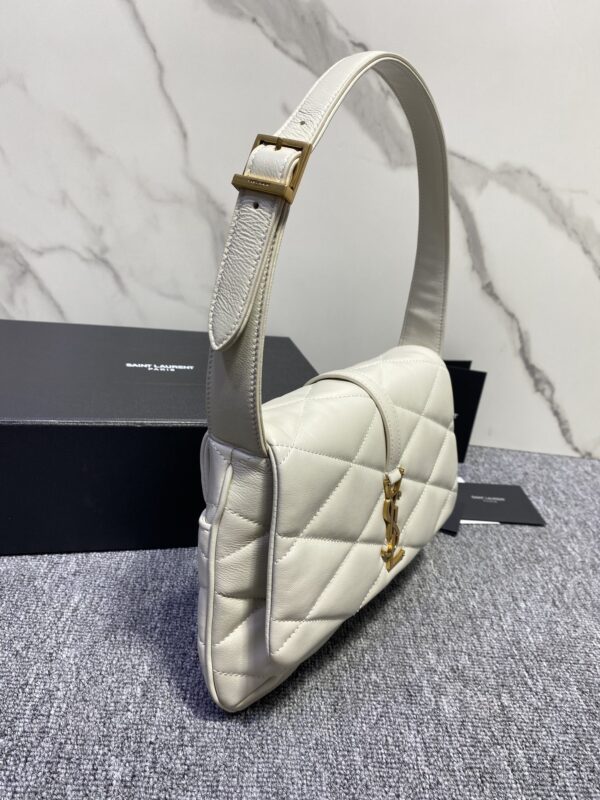 YSL Underarm Bag - White 43836 - Image 4