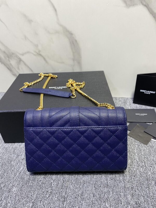 YSL Small Envelope Bag - Blue 31511 - Image 5