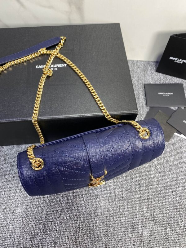 YSL Small Envelope Bag - Blue 31511 - Image 3