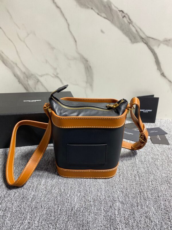 YSL Autumn and Winter Small Square Bag - Brown 54792 - Image 5