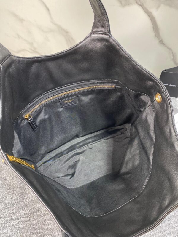 YSL Yves Saint Laurent Small Tote Bag - Black 92582 - Image 2
