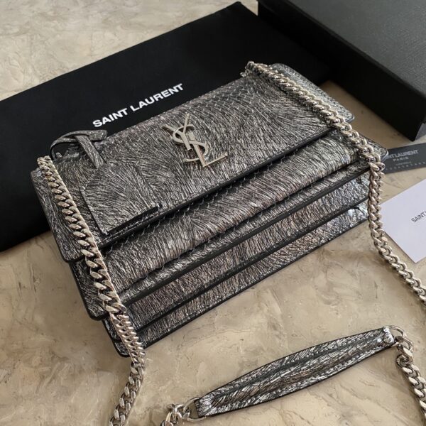 YSL Sunset Snake Pattern Handbag 35506 - Image 4
