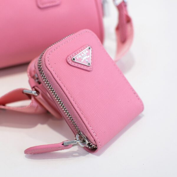 Prada Three-In-One Pillow Bag - Pink 55934 - Image 5