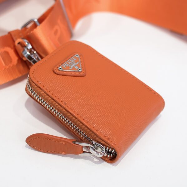 Prada Three-In-One Pillow Bag - Orange 46397 - Image 3