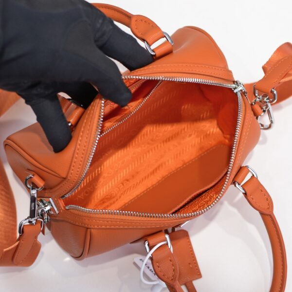Prada Three-In-One Pillow Bag - Orange 46397 - Image 2