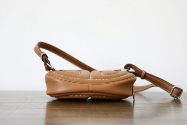 Hermes Loop Swift Waist Bag - Gold Brown 94001 - Image 5