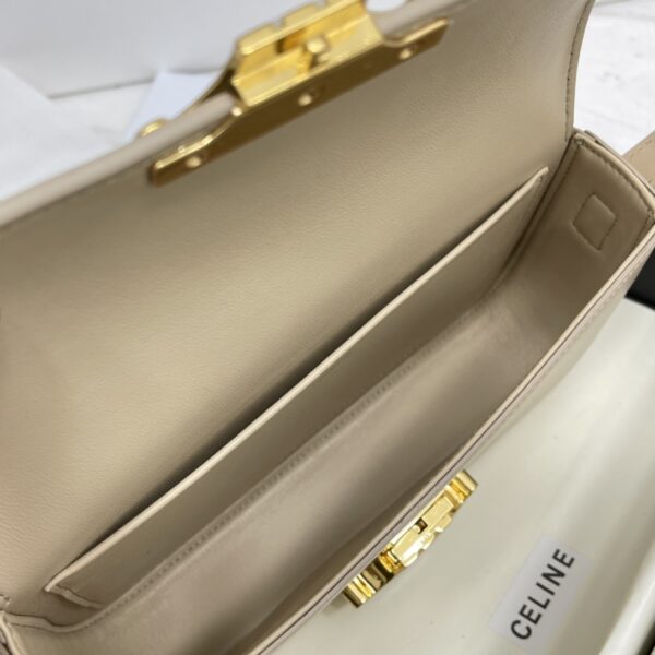Celine Triomphe Shiny Cow Leather Shoulder Bag - Skin 91486 - Image 2