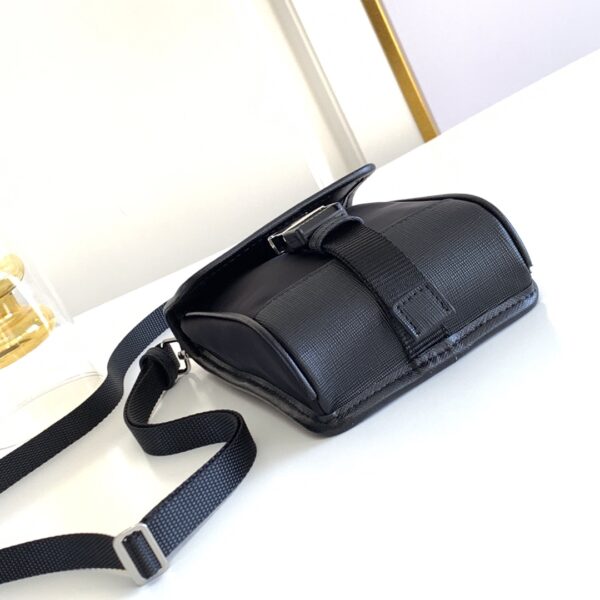 Prada Mobile Phone Bag - Black 46005 - Image 3