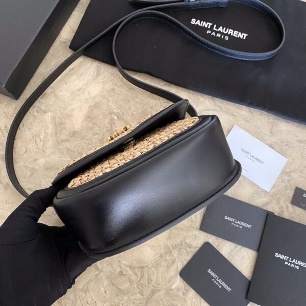YSL Kate Raffia Straw Bag 87534 - Image 3