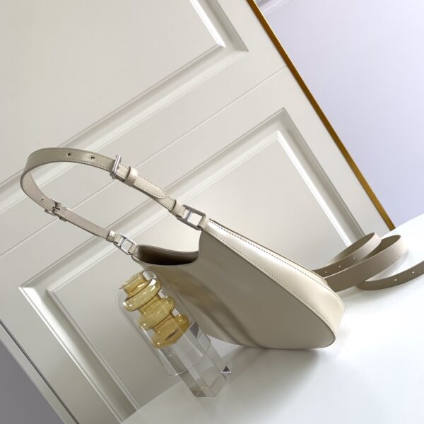 Prada Large Medieval Armpit Bag - Cream 74977 - Image 5