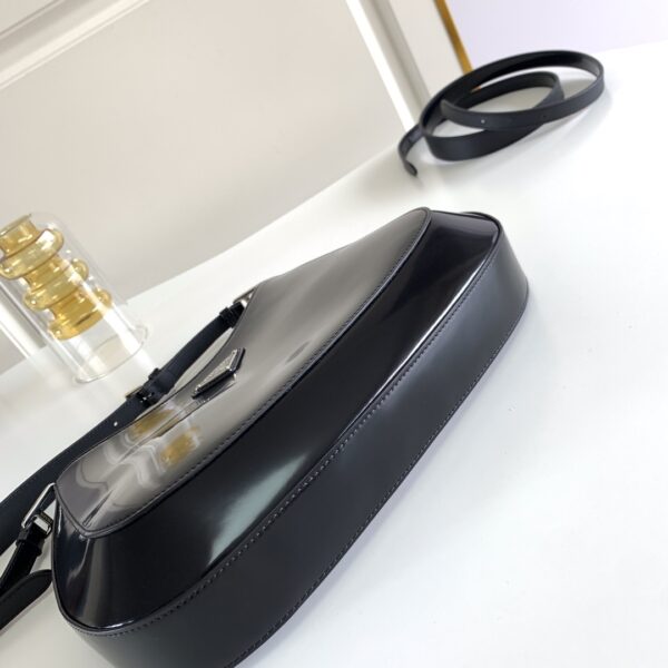 Prada Large Medieval Armpit Bag - Black 42642 - Image 3