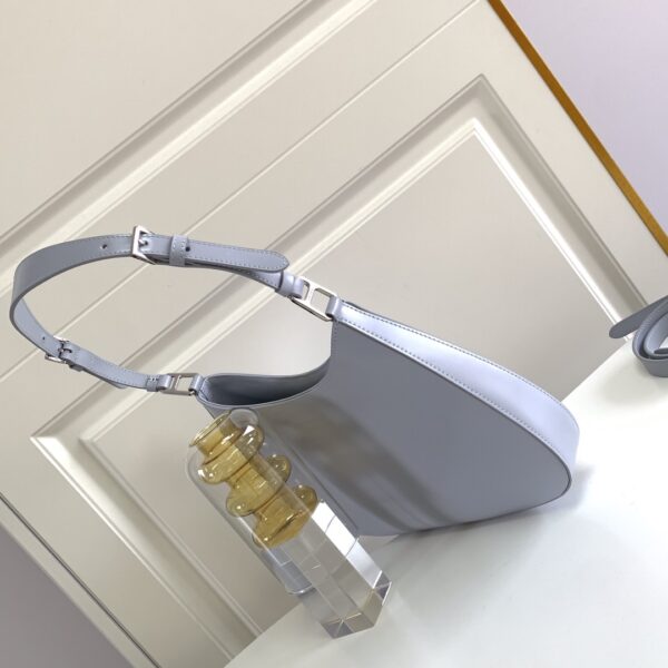 Prada Large Medieval Armpit Bag - Blue 72744 - Image 5
