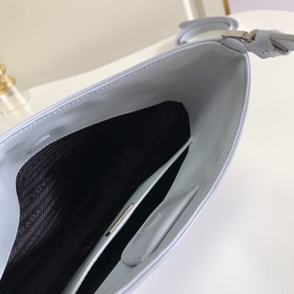 Prada Large Medieval Armpit Bag - Blue 72744 - Image 2