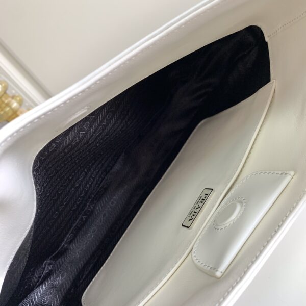 Prada Large Medieval Armpit Bag - White 73693 - Image 2