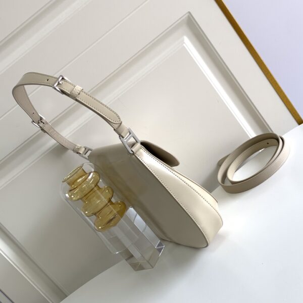 Prada Large Flap Armpit Bag - Cream 92736 - Image 5