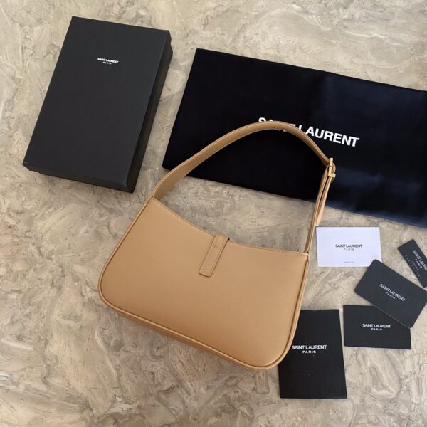 YSL’s New Armpit Bag - Caramel 51305 - Image 4