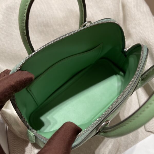 Hermes Mini Bolide Cute Little Shell Bag - Avocado Green 19844 - Image 2