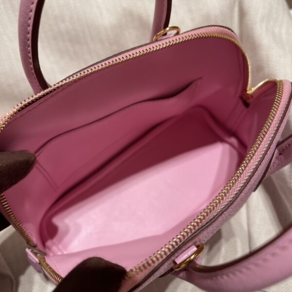 Hermes Mini Bolide Cute Little Shell Bag - Mauve Sylevstre 86161 - Image 2