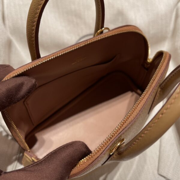 Hermes Mini Bolide Cute Little Shell Bag - Quebracho 91276 - Image 2