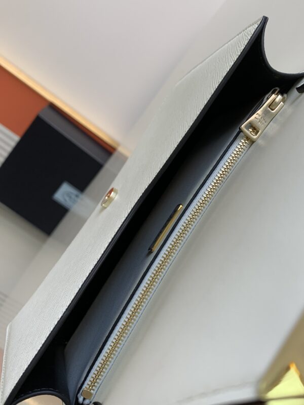 Prada Flap Shoulder Bag - White 31930 - Image 2