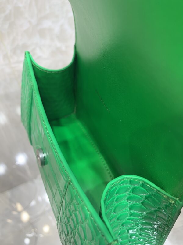 Balenciaga Heavyweight Hourglass Large Bag - Green 20015 - Image 5