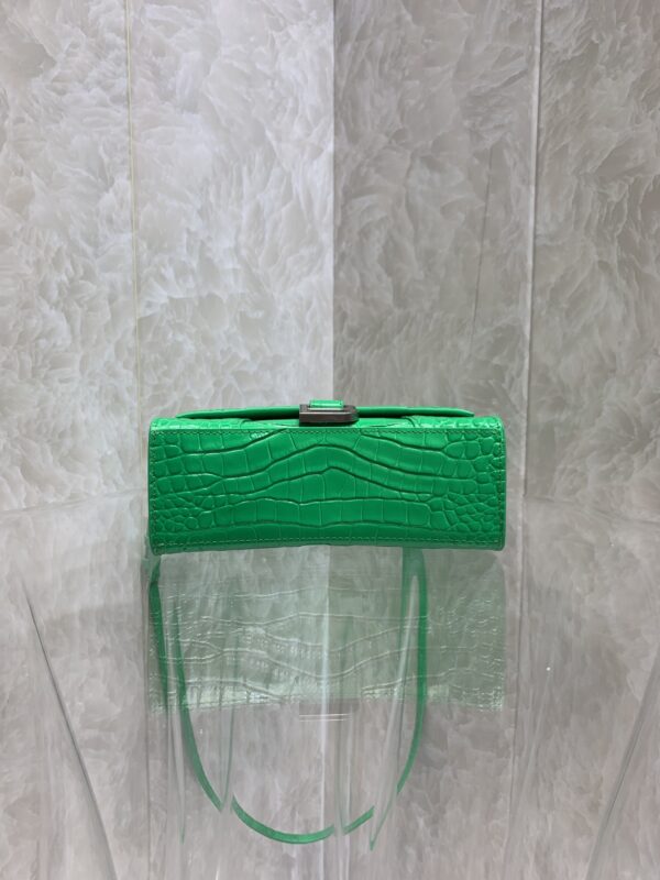 Balenciaga Heavyweight Hourglass Large Bag - Green 20015 - Image 3